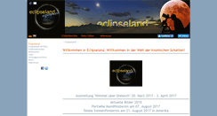 Desktop Screenshot of eclipseland.com